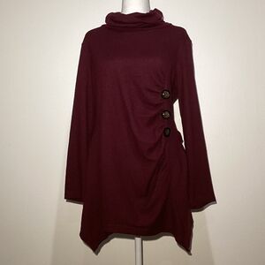 Indigo Rose Marron Sweater Dress